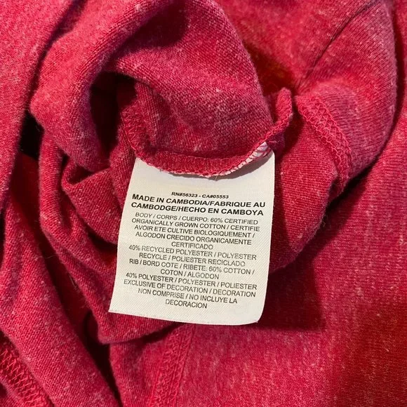 Nike Swoosh Logo Graphic Pullover Sweatshirt Pink - Picture 4 of 5